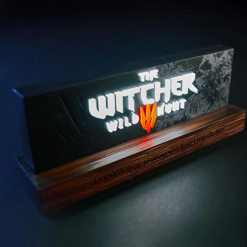The Witcher LED-Leuchte – Wild Hunt Logo 22 cm 3