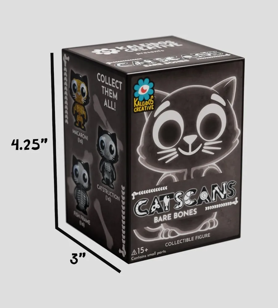 Cat Scans Mini Figures – S2 Bare Bones Display of 6 6 cm 9