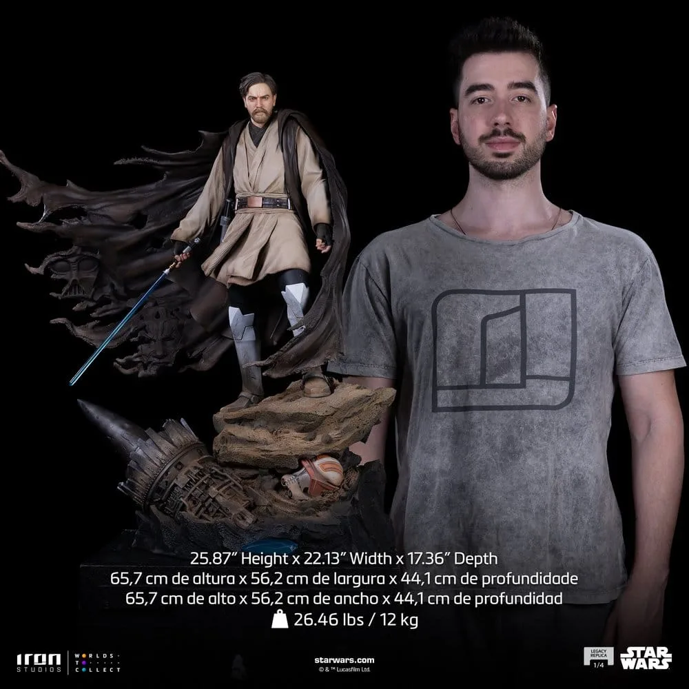 Star Wars Statue – Obi-Wan Kenobi Legacy Replica Signatures 66 cm 2