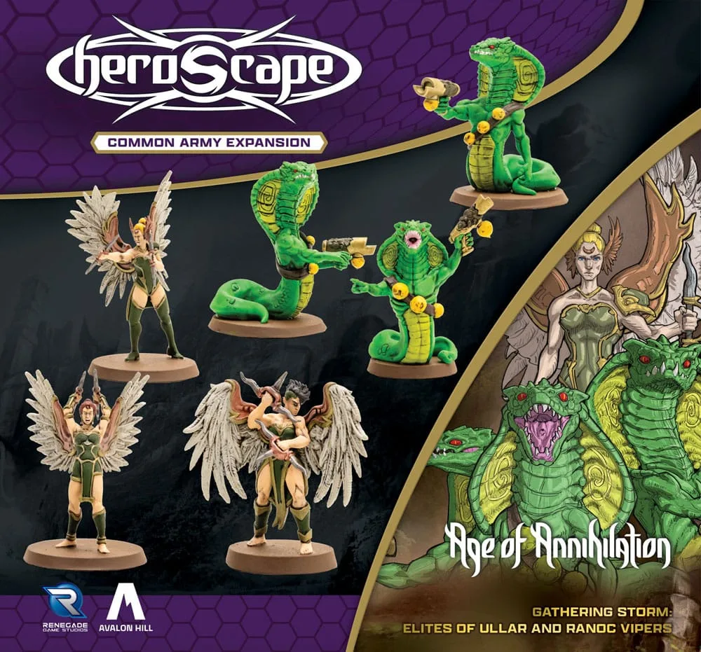 Heroscape Army Expansion – Elites of Ullar & Ranoc Vipers 3