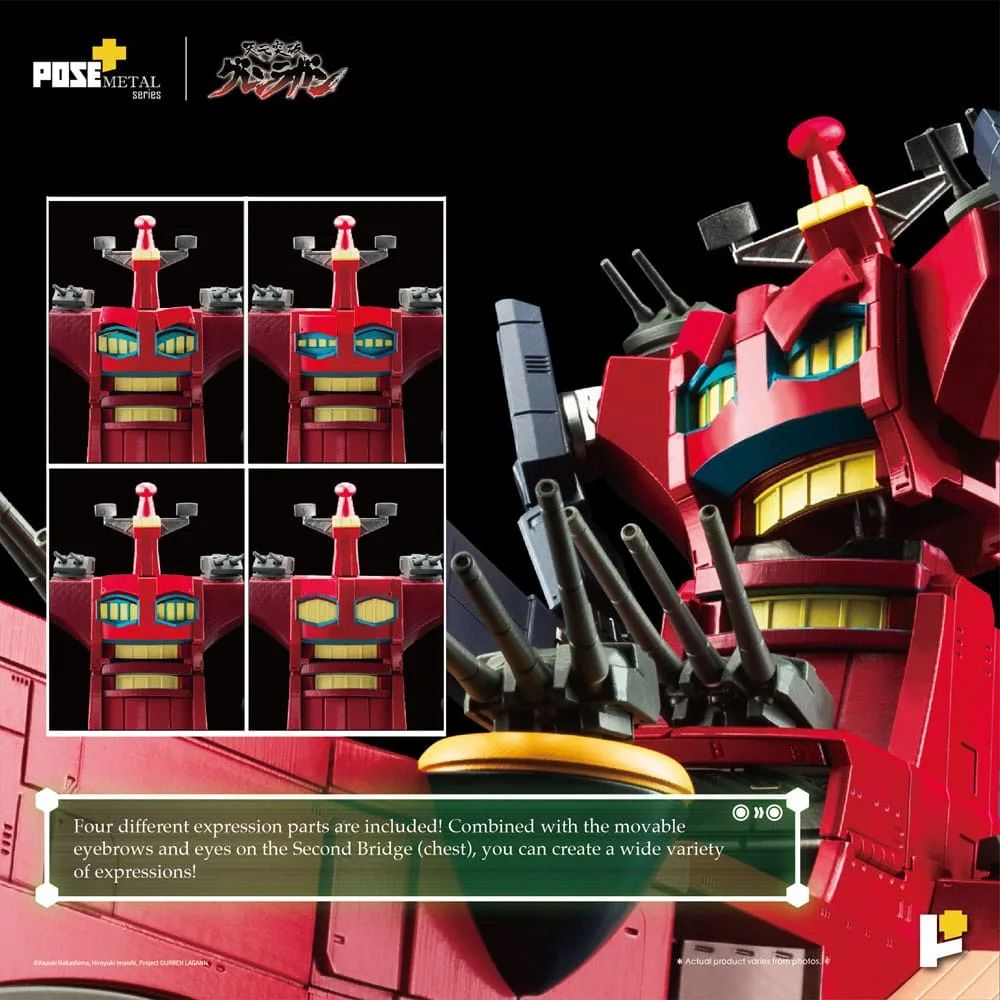 Tengen Toppa Gurren Lagann Figure – POSE+METAL Dai-Gurren 33 cm 11