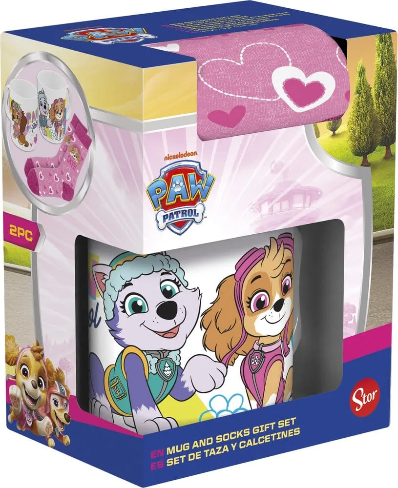 PAW Patrol Mug & Socks Set – Girl Go Skye 325 ml