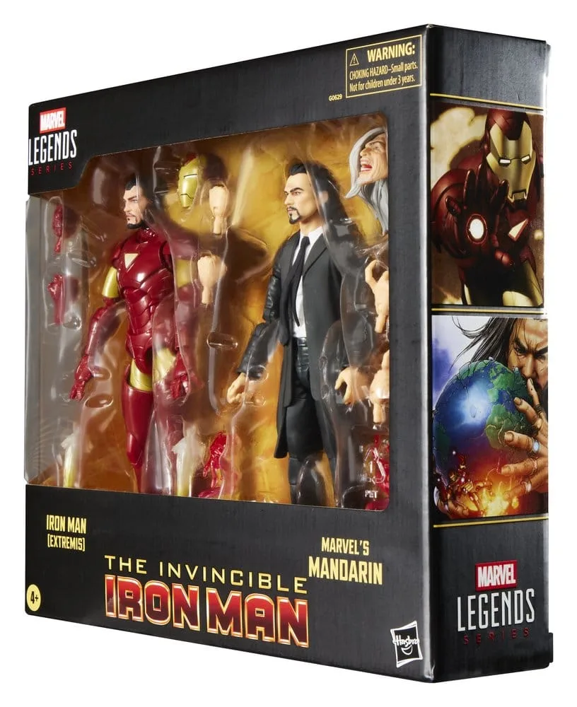 Marvel Action Figure 2-Pack – Extremis Iron Man and Mandarin 15 cm 7