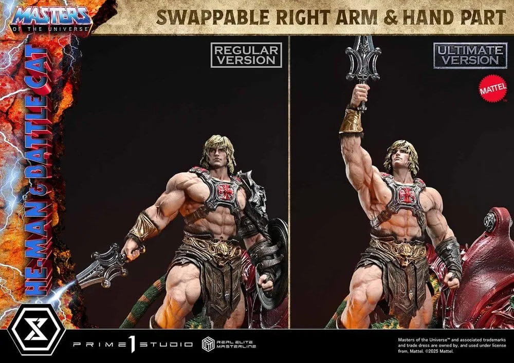 Masters of the Universe Statue – He-Man & Battle Cat 1/4 86 cm 5