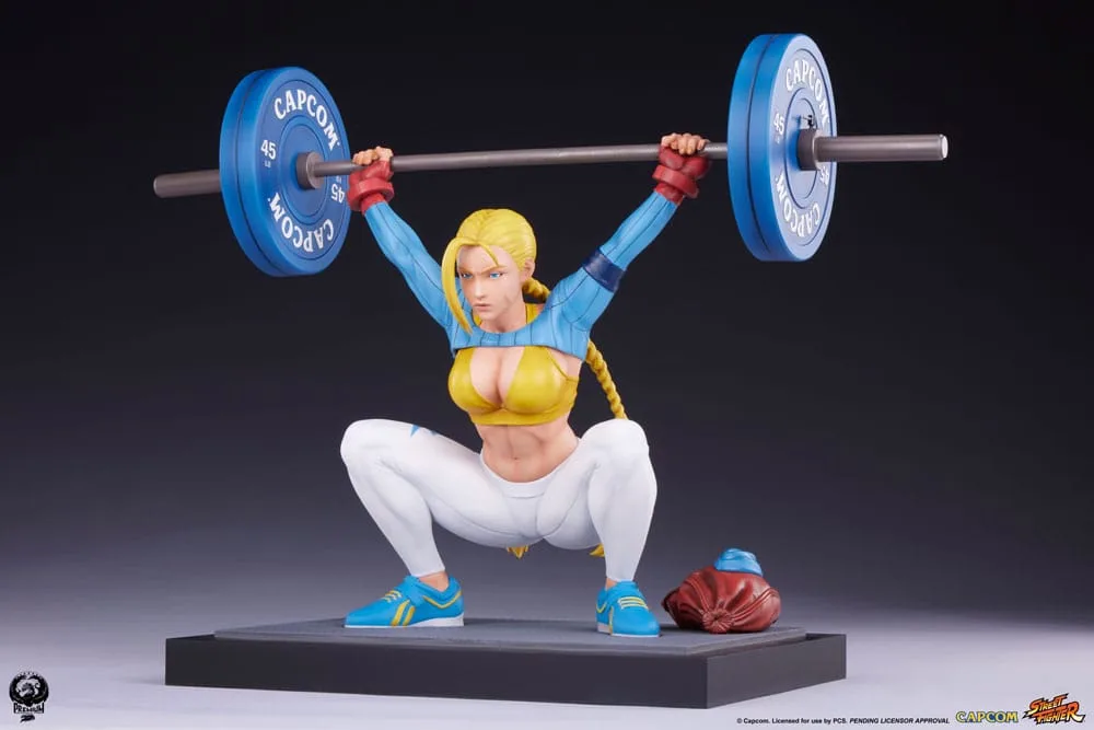 Street Fighter Statue – Cammy Powerlifting Alpha 41 cm 5