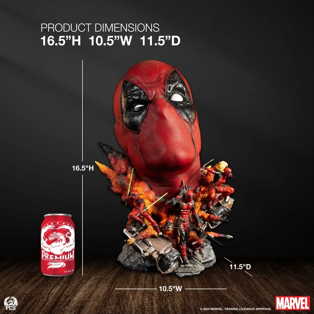 Marvel Fine Art Bust – Deadpool Corps Diorama 42 cm 23