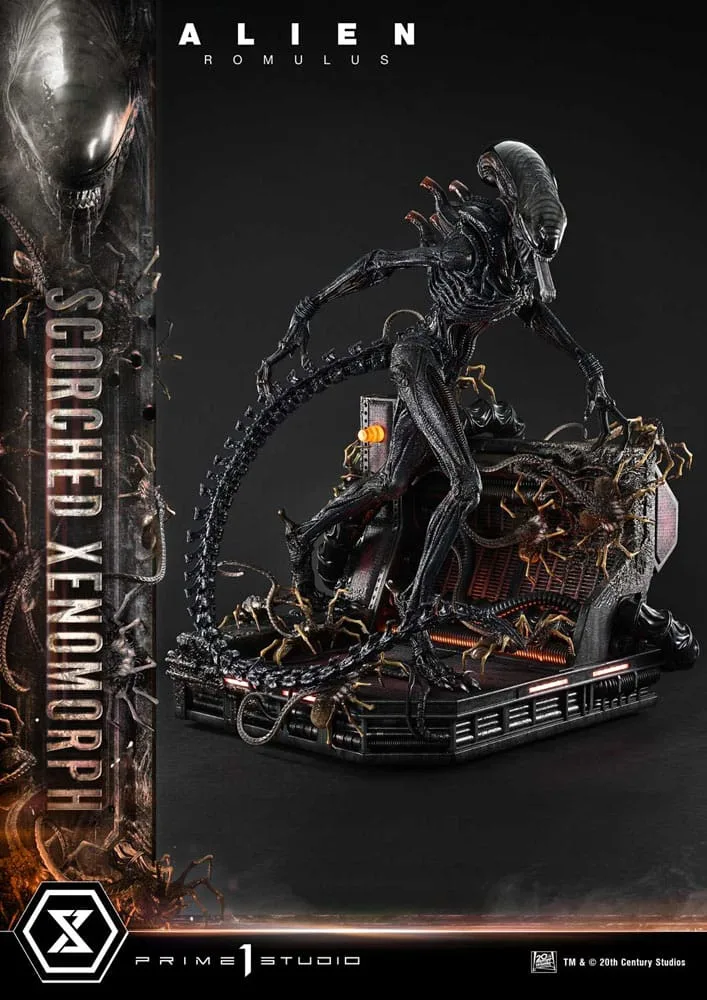 Alien Romulus Statue – Scorched Xenomorph Deluxe Bonus 98 cm 14