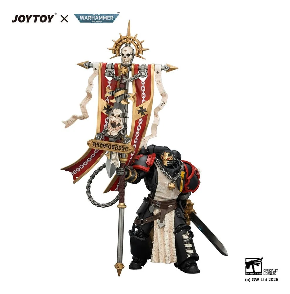 Warhammer Action Figure – Black Templars Crusader Ancient 12 cm 5