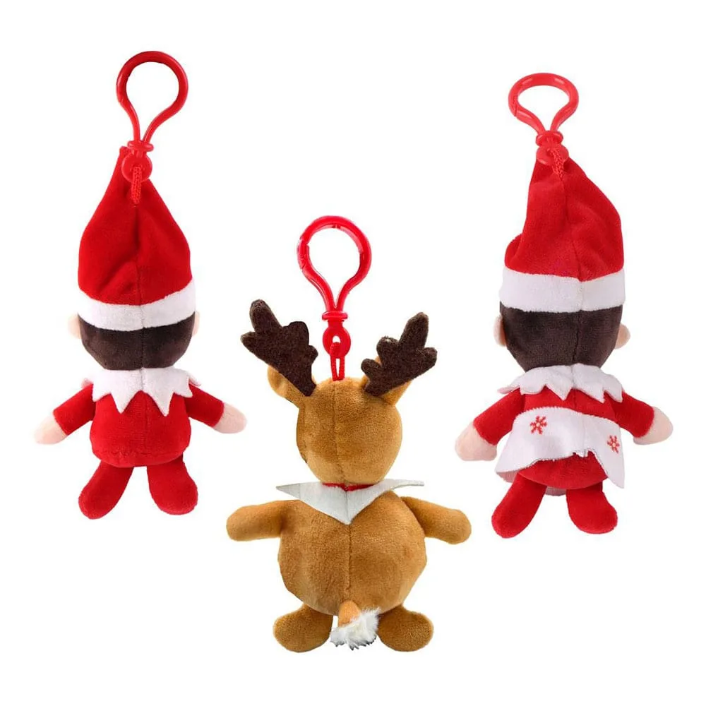 Elf on the Shelf Plush Keychains – 16-Piece Assortment 12 cm 2