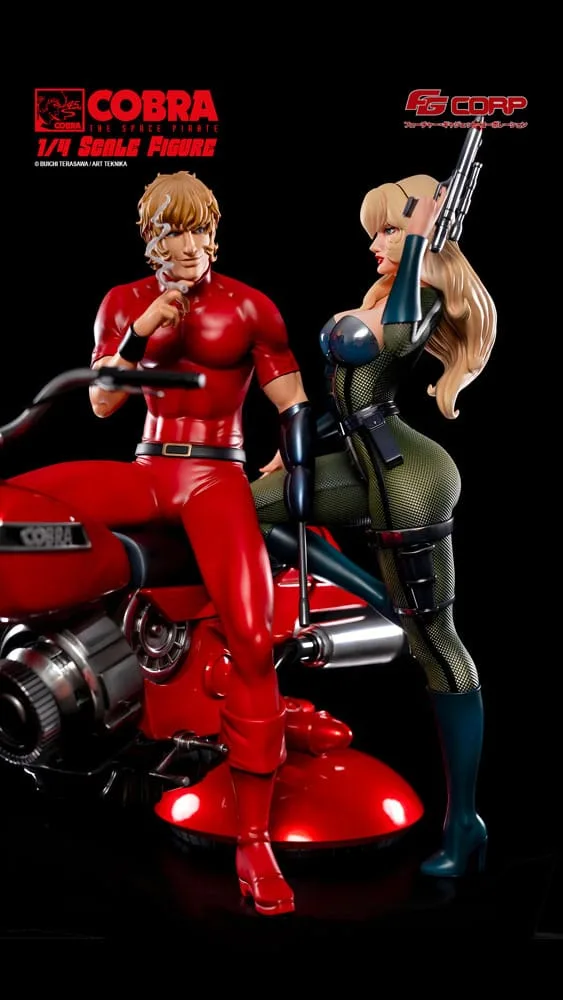 Space Pirate Cobra Statue – Jane Royal Spacesuit Duo 1/4 Scale 47 cm 12