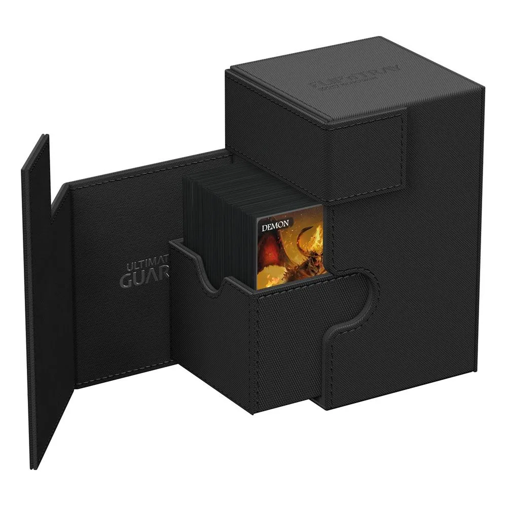 Ultimate Guard Deck Box – Flip’n’Tray 100+ Xenoskin Black 3