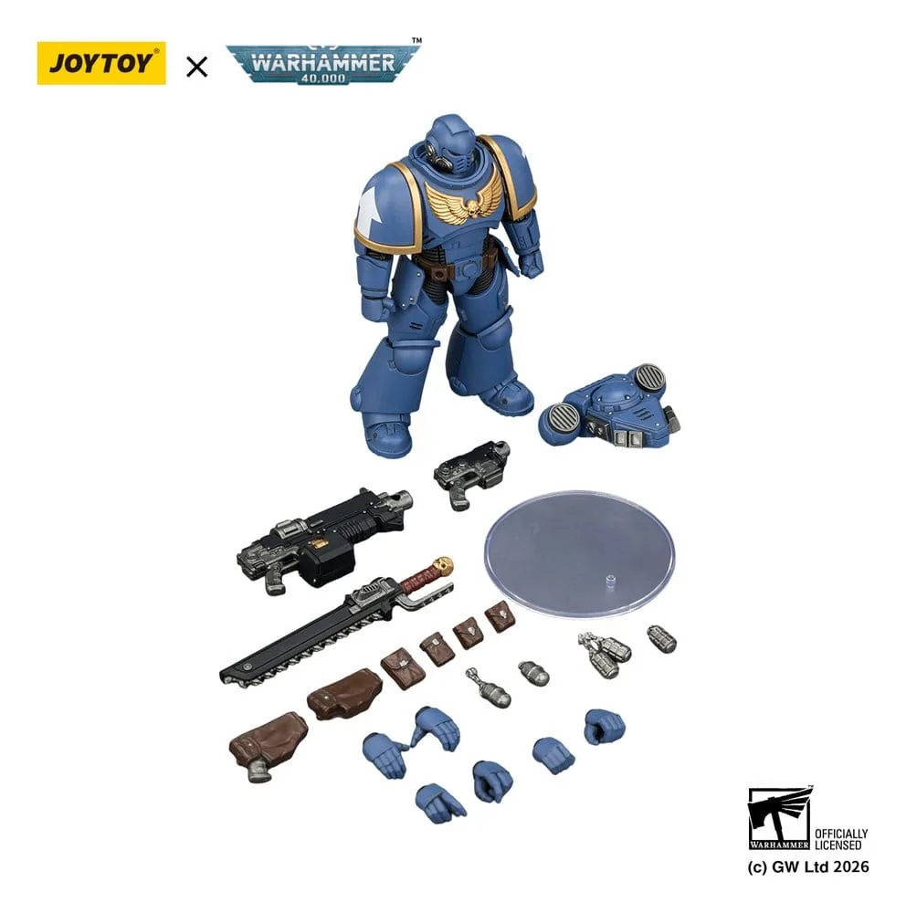 Warhammer 40,000 Action Figure – Ultramarines Intercessor 12.3 cm 6