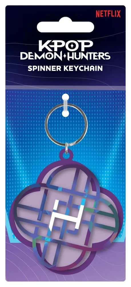 KPop Demon Hunters Keychain – Huntrix Spinner