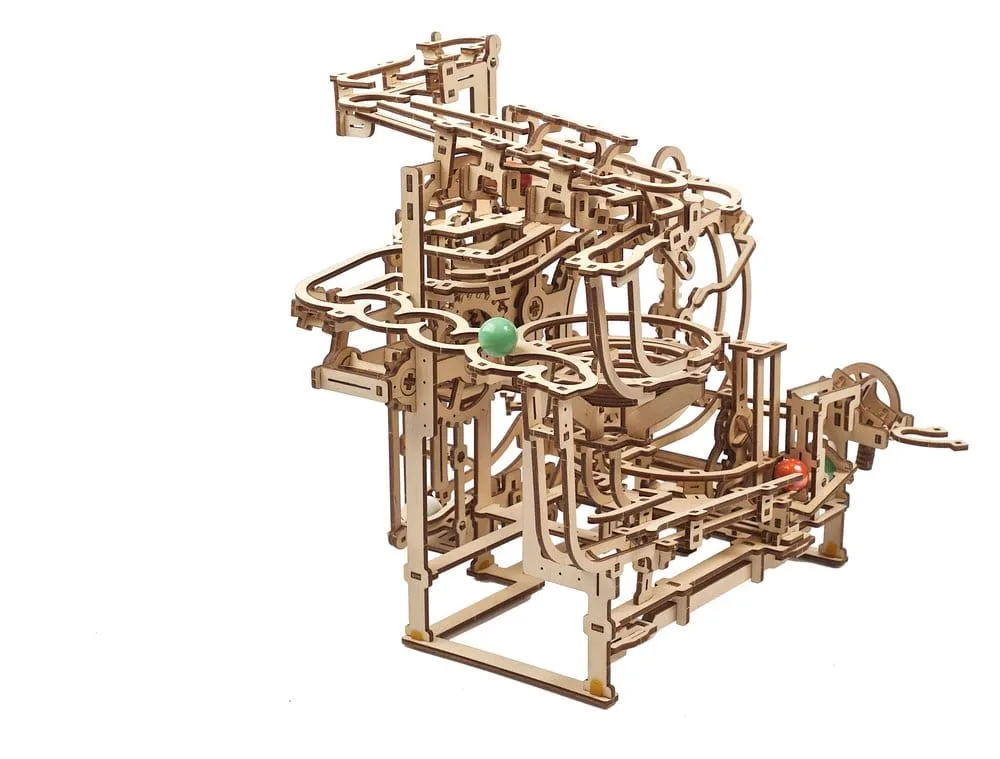 Ugears Wooden Model Kit – Marble Run Stepped Hoist 6