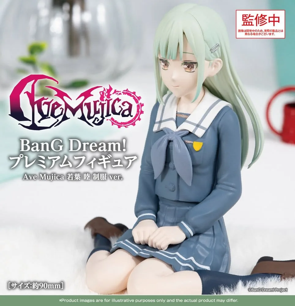 BanG Dream Sammelfigur – Mutsumi Wakaba in Uniform 9 cm 2