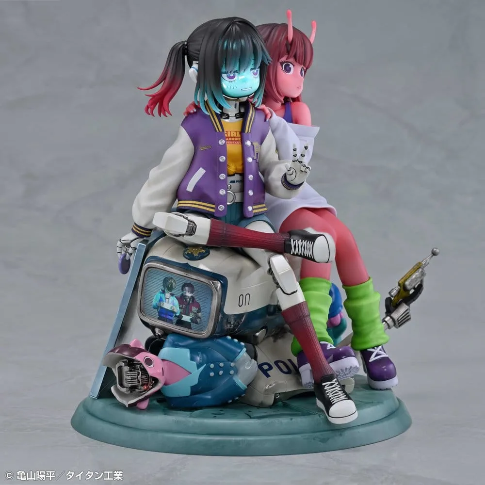 Milky Subway Figurenset – Chiharu und Makina 18 cm 9