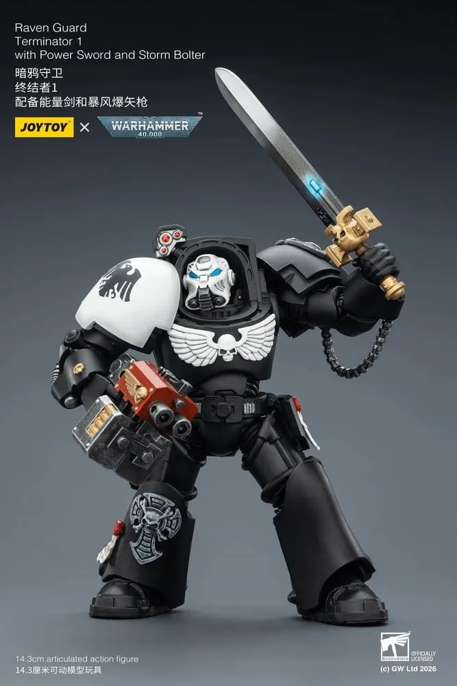 Warhammer 40,000 Action Figure – Raven Guard Terminator 1 14 cm 6