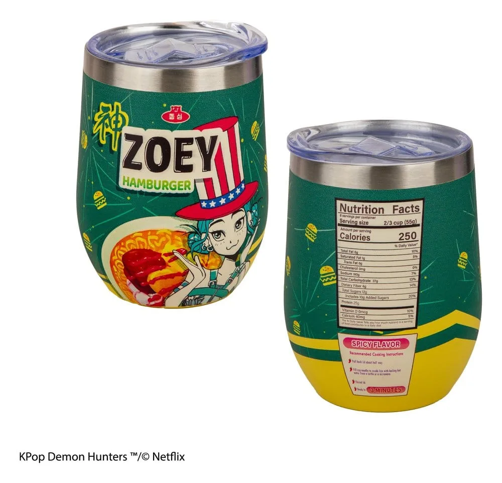KPop Demon Hunters Travel Mug – Zoey Hamburger 350 ml 6