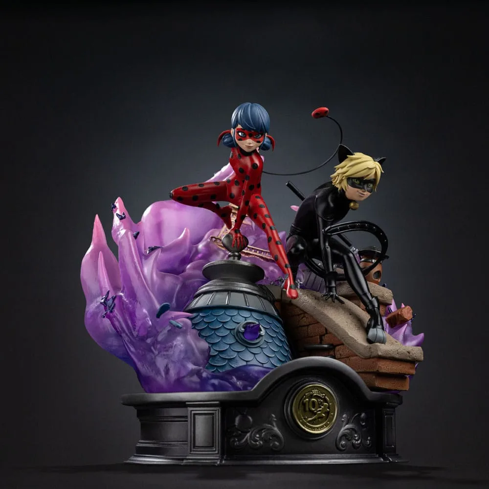 Miraculous Statue – Ladybug and Cat Noir Signed Edition 23 cm 4
