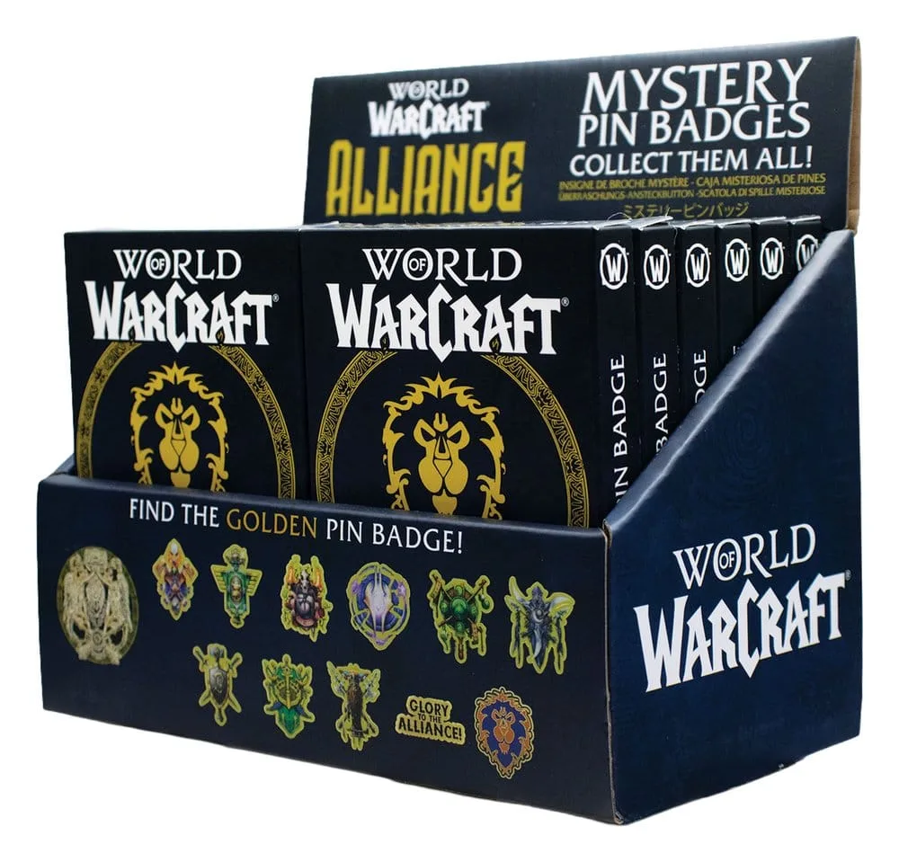 World of Warcraft Pin Badges – Alliance 12 Blind Box Display 3