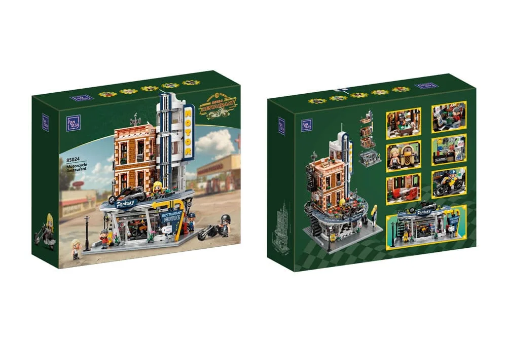 Pantasy Original Construction Set – Motorcycle Restaurant 6