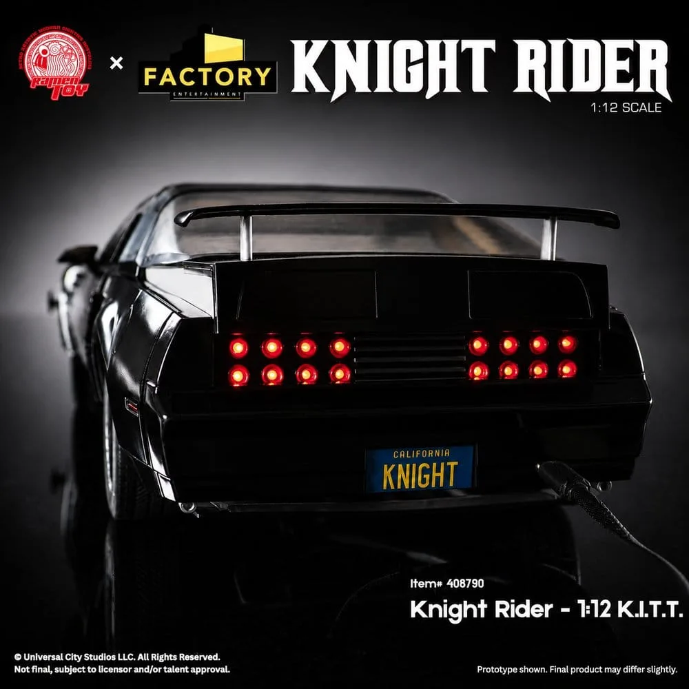 Knight Rider Vehicle Replica – K.I.T.T. & Michael Knight 1/12 6