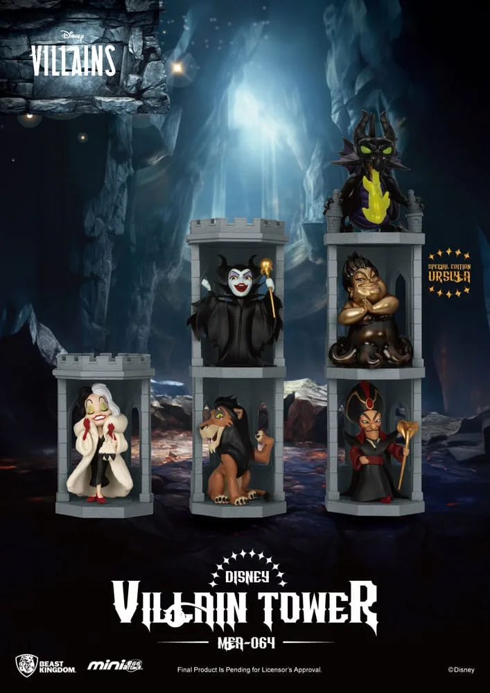 Disney Villains Blind Box Figures – Villain Tower 6-Pack 12 cm