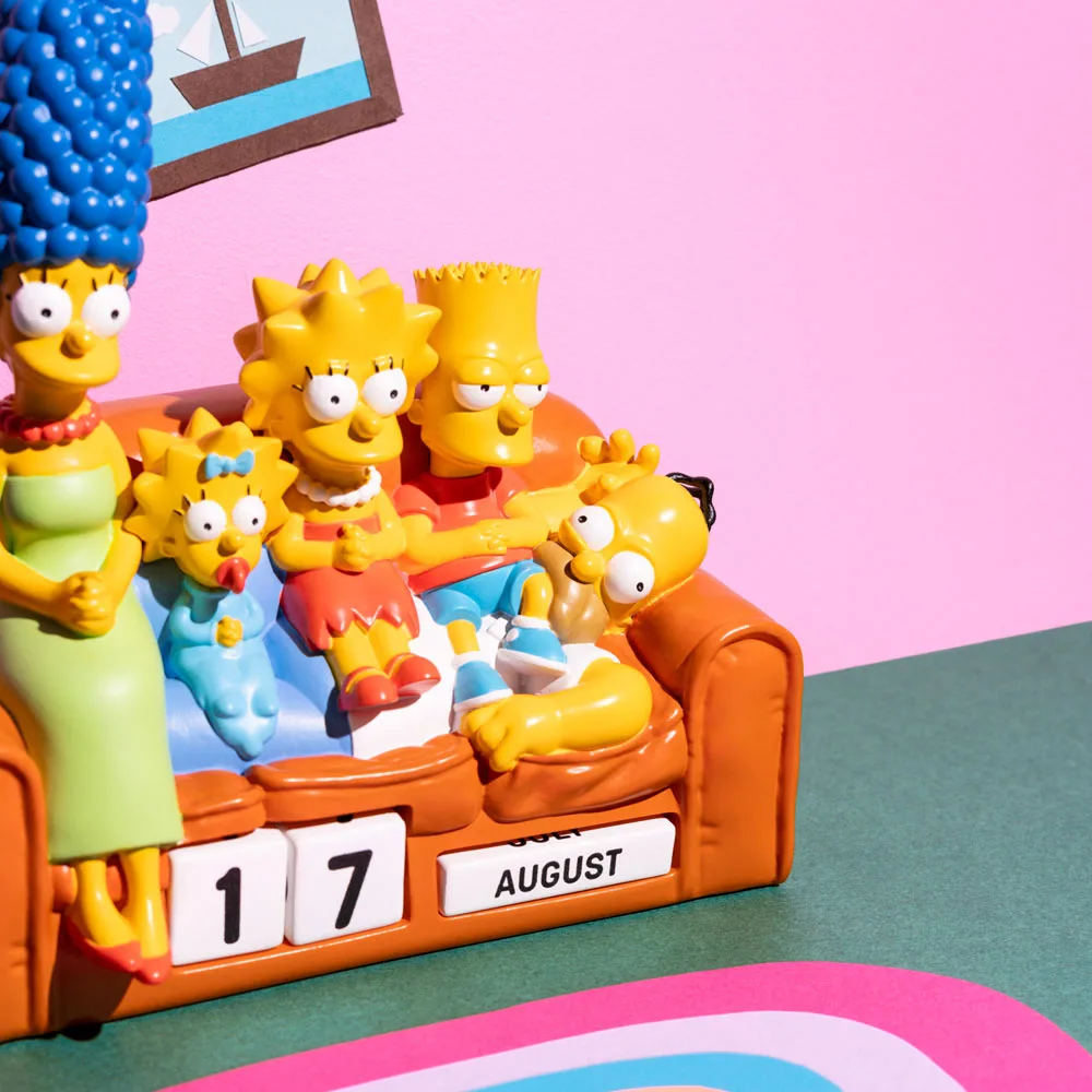 The Simpsons Perpetual Calendar – 3D Resin 17 cm 6