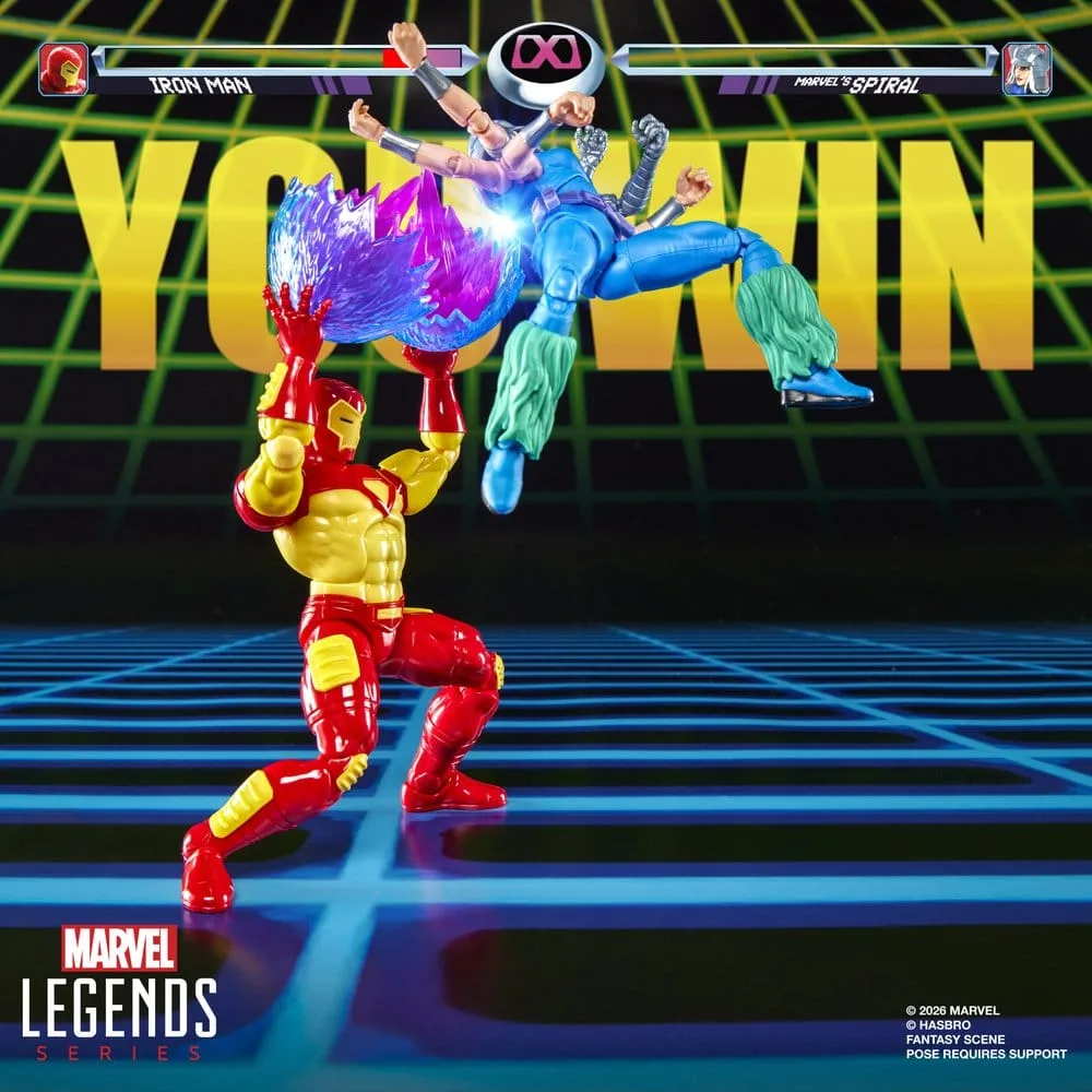 Marvel Legends Action Figures – Iron Man and Spiral 2-Pack 15 cm 19