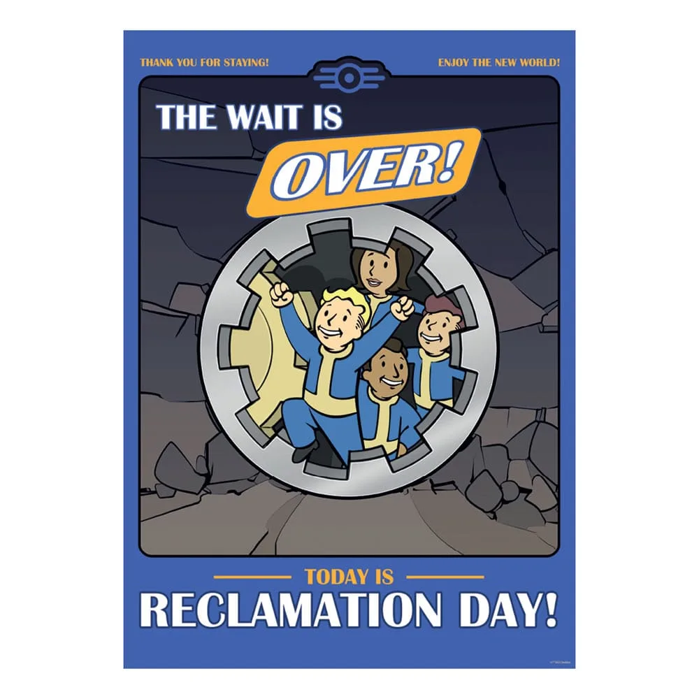 Fallout Art Print – Reclamation Day Limited Edition A3