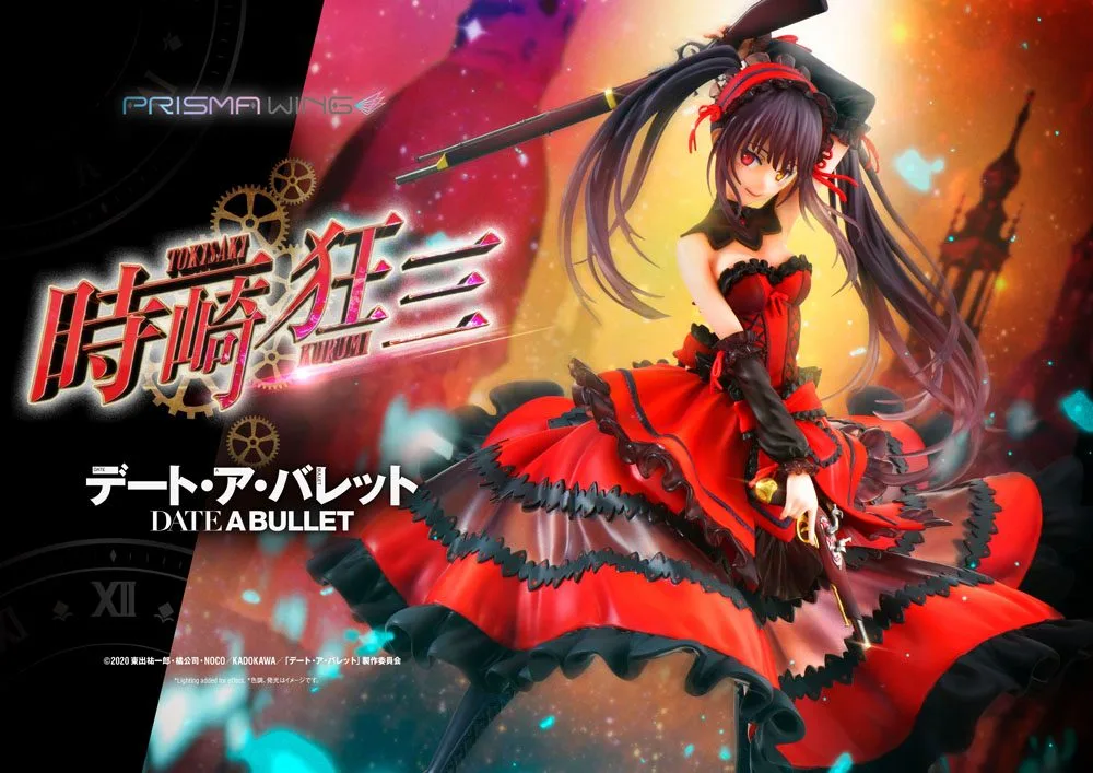 Date A Bullet Statue – Kurumi Tokisaki 1/7 Scale 27 cm 2