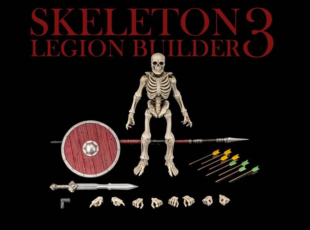 Mythic Legions Action Figure – Skeleton Legion Builder 3 1