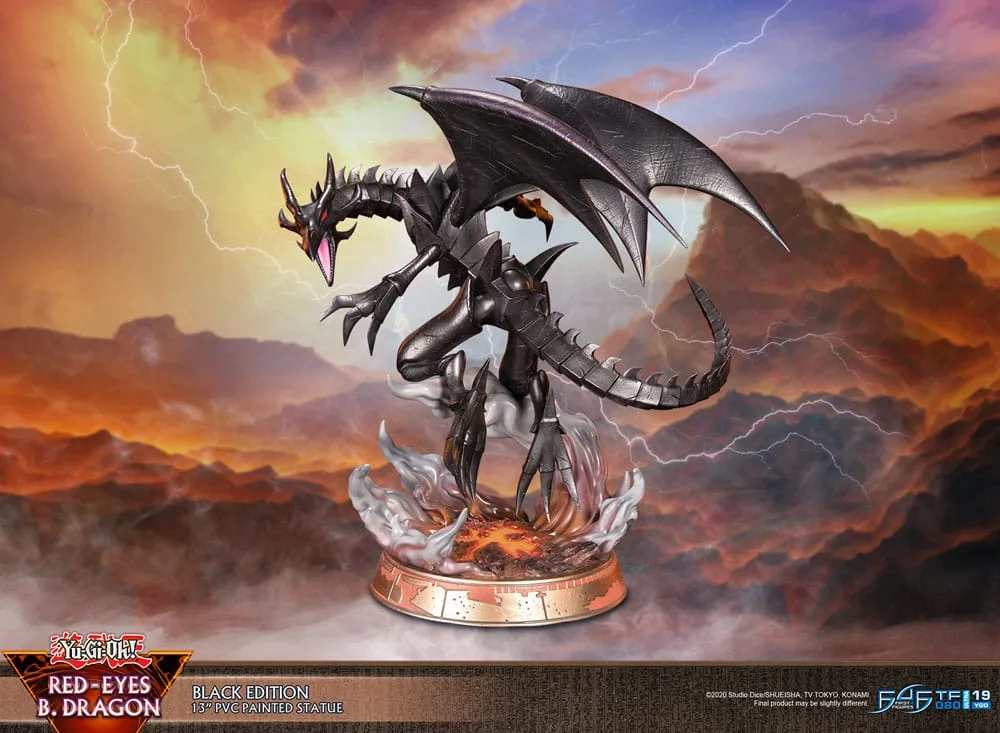 Yu-Gi-Oh! PVC Statue – Red-Eyes B. Dragon Black 33 cm 13