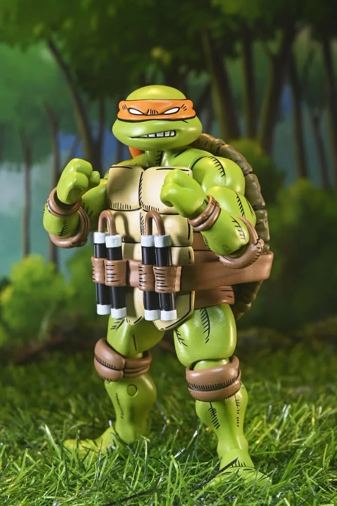 TMNT x Usagi Yojimbo Action Figure – Ultimate Michelangelo 17.8 cm 9