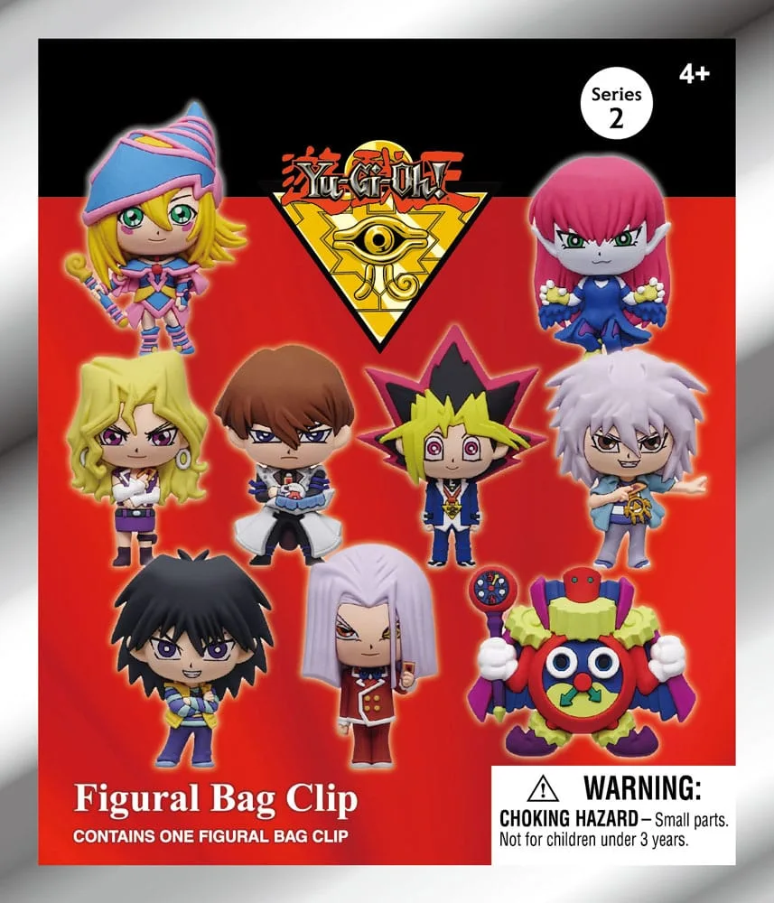 Yu-Gi-Oh Bag Clips – Series 2 Blind Bag Display of 24 2