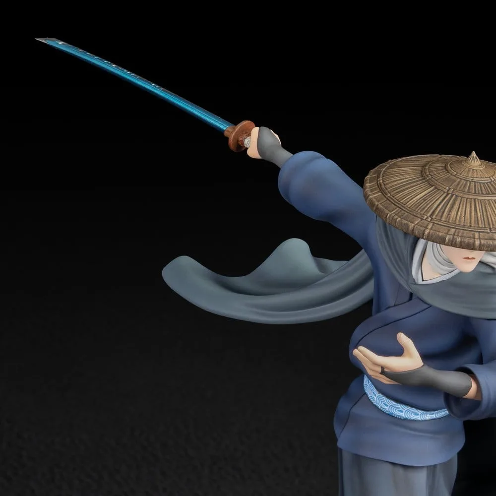 Blue Eye Samurai beeld – Mizu met katana 20 cm 11