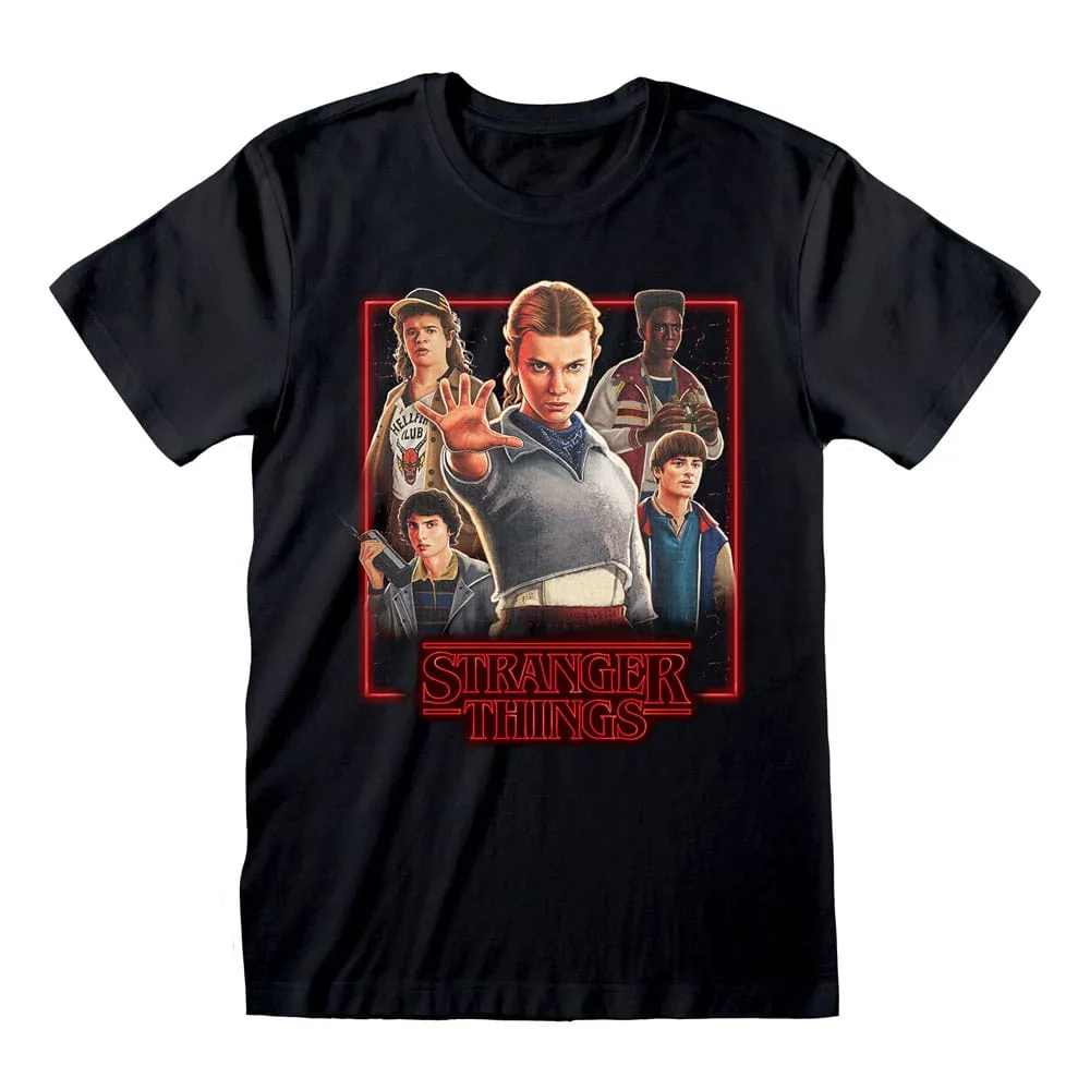 Stranger Things T-Shirt – Characters in Glowing Box