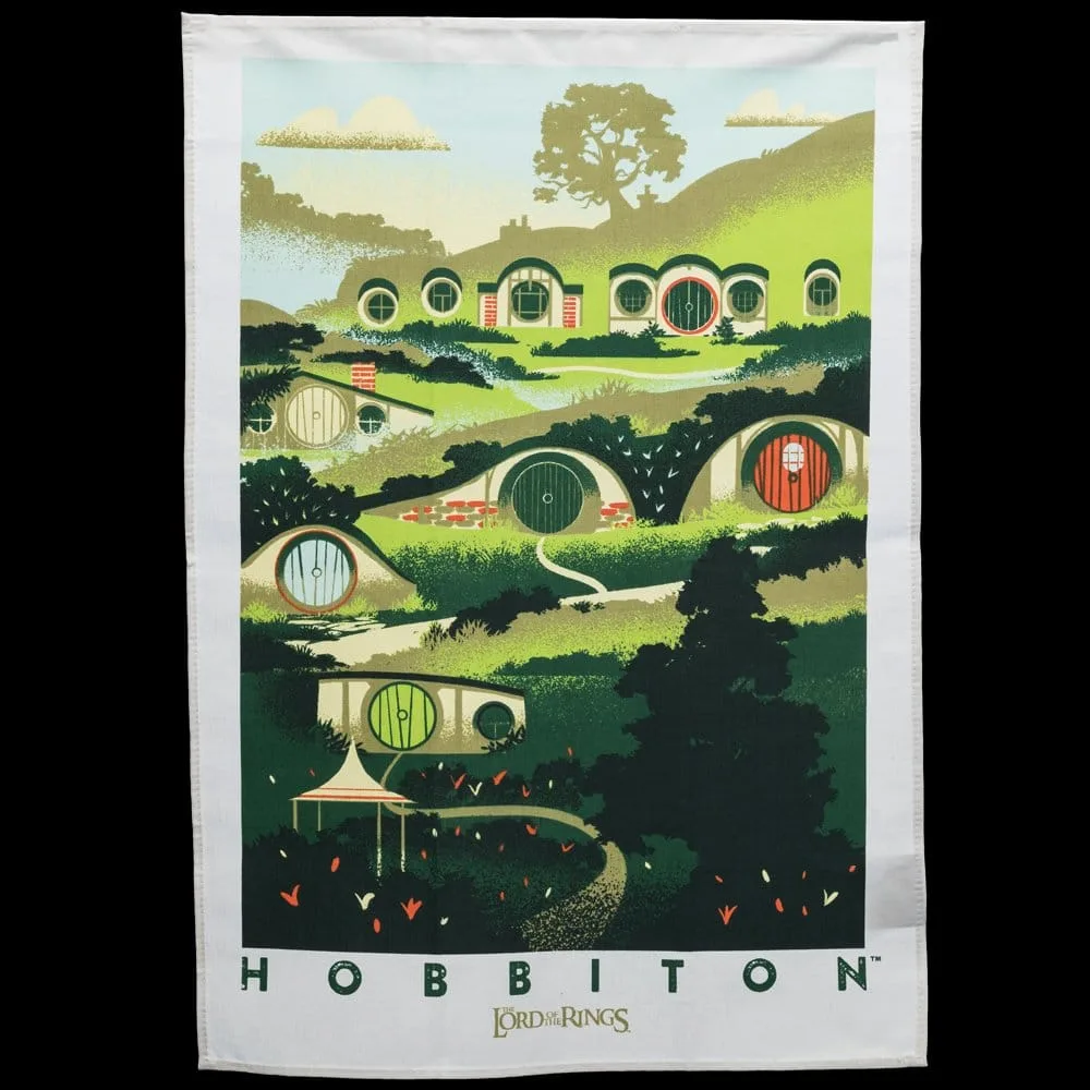 Lord of the Rings Tea Towels – Rivendell and Hobbiton 2-Pack 70 cm 2
