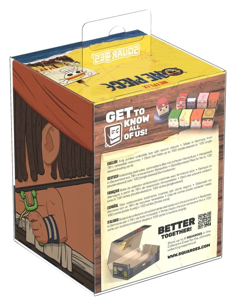 One Piece Deck Box – Usopp Squaroes OP005 10