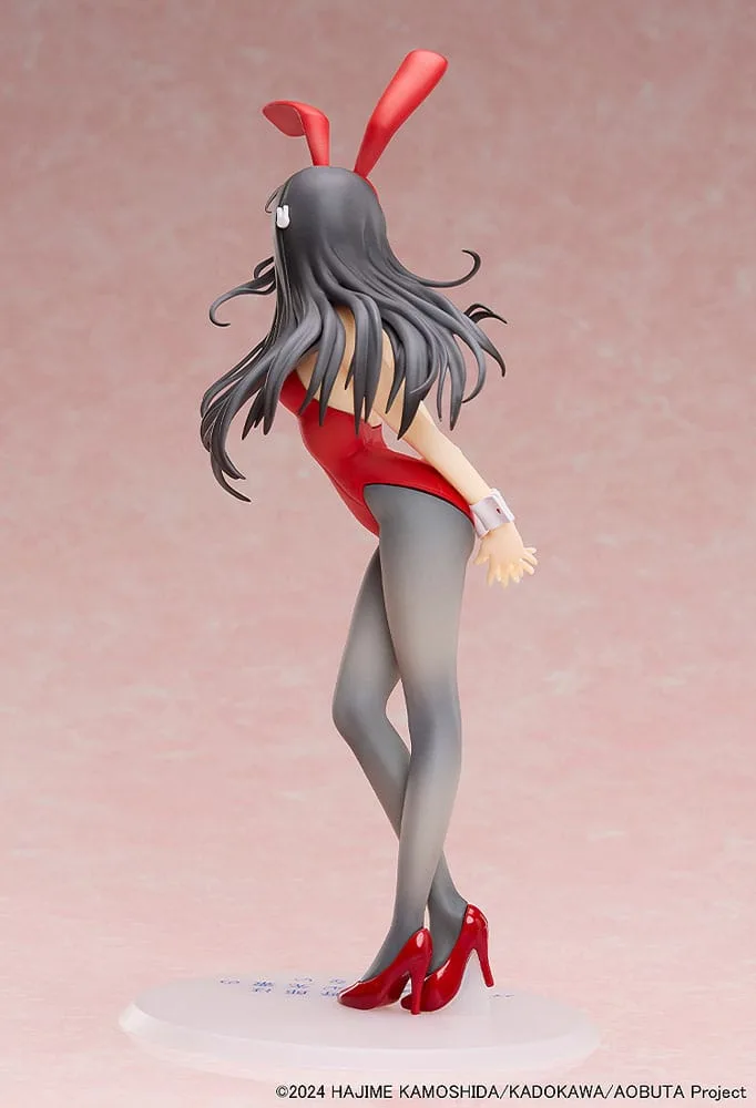 Rascal Does Not Dream Statue – Mai Sakurajima Red Bunny 27 cm 5