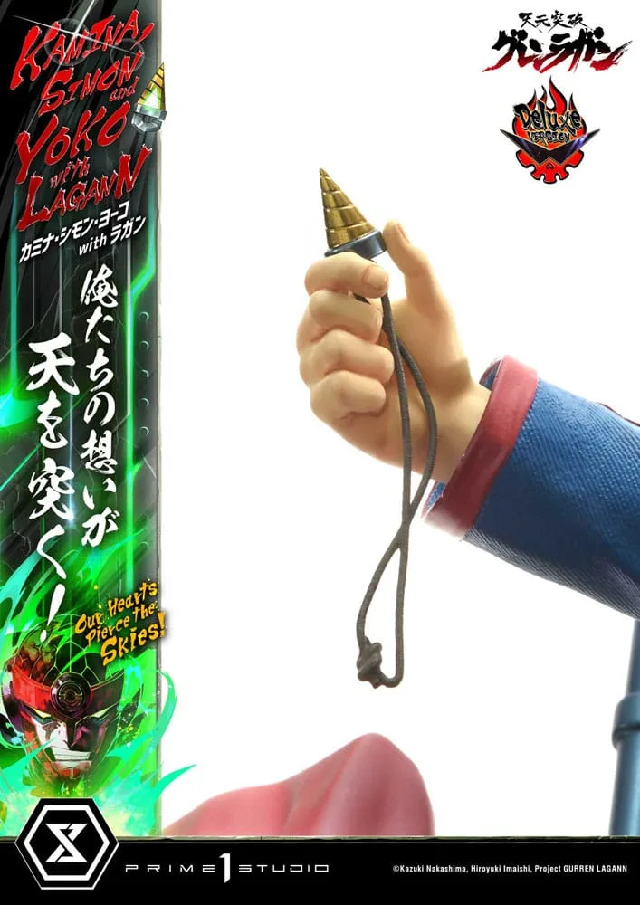 Gurren Lagann Statue – Team with Lagann Deluxe Bonus 1/4 97 cm 25