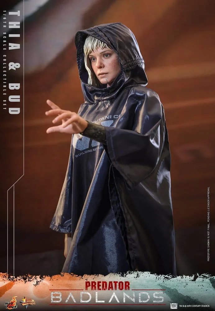 Predator Badlands figurenset – Thia en Bud schaal 1:6 29 cm 12