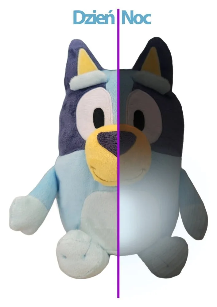 Bluey Plush Lamp – Character Night Light 20 cm 3