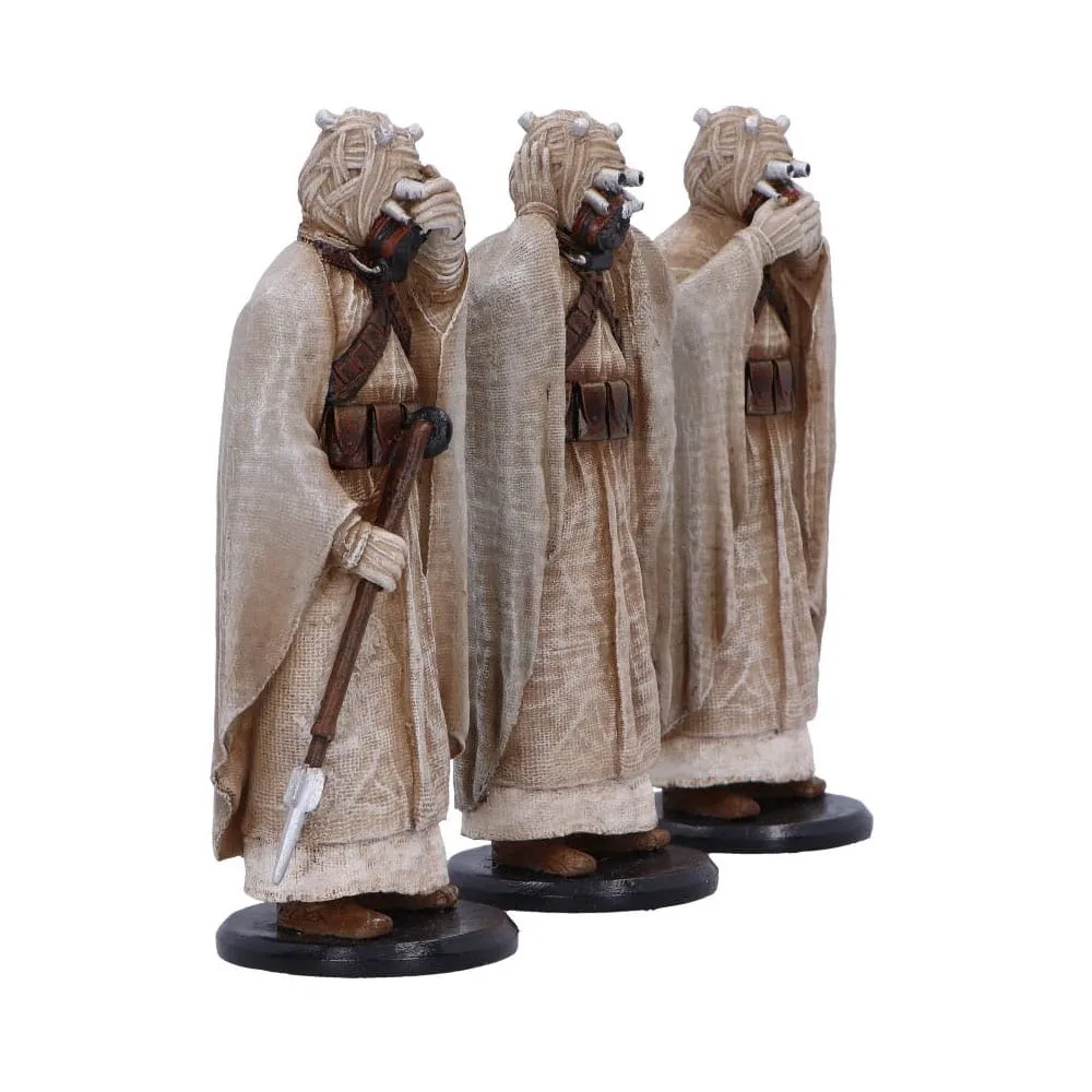 Original Stormtrooper Statue – Three Wise Tusken Raiders 14.3 cm 4