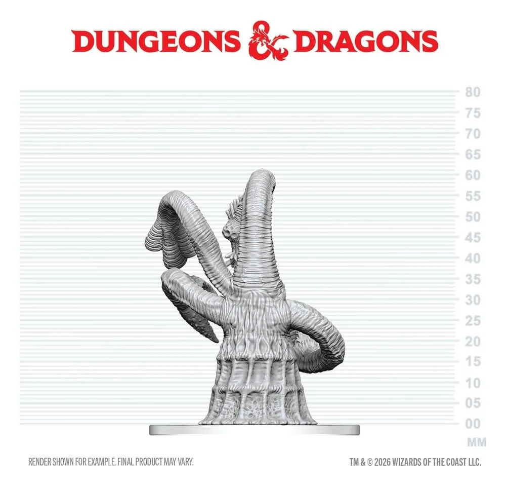 Dungeons & Dragons Unpainted Miniature – Yithian 14 cm 2