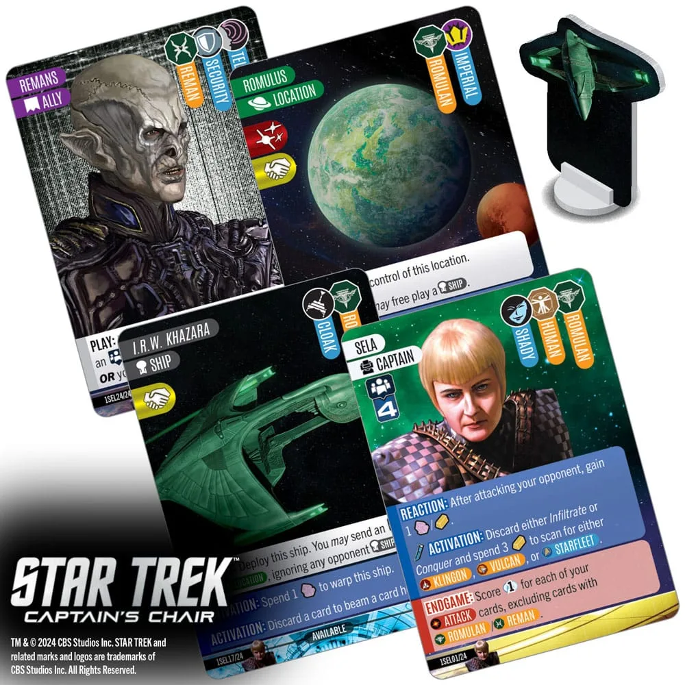 Star Trek Card Game – Captain’s Chair English Edition 7