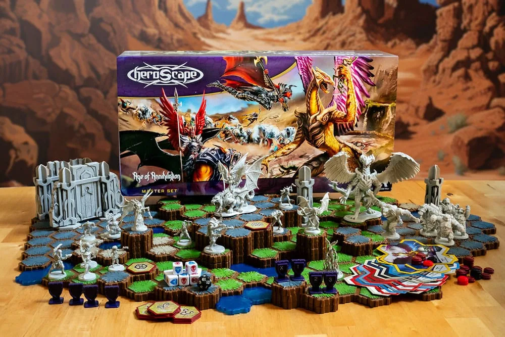Heroscape Board Game – Age of Annihilation Master Set 4