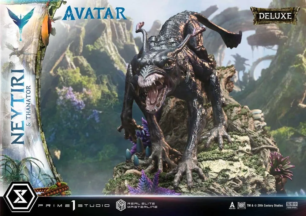 Avatar Statue – Neytiri & Thanator Deluxe 1:4 Scale 75 cm 13