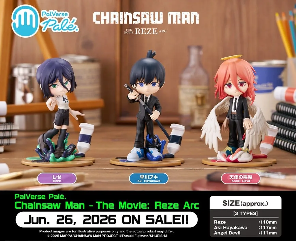 Chainsaw Man Statue – Reze Arc PalVerse Aki Hayakawa 11 cm 8