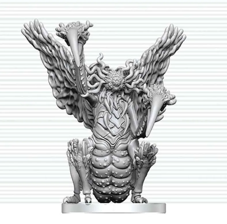 Dungeons & Dragons Miniature – Unpainted Mi-Go 14 cm 1